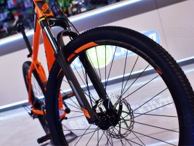 Горный велосипед Stels Navigator 745 MD 27.5 V010, год 2025, цвет Оранжевый, ростовка 21