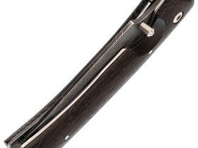 Складной нож Аляска, сталь дамаск, коллекционный фолдер, рукоять венге