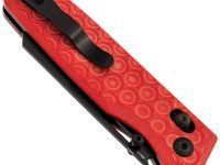 Складной нож Kizer Task, сталь Nitro-V, рукоять G10, красный