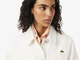 Женская джинсовая куртка Lacoste