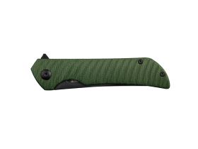 Нож складной Ruike P122-MG, сталь 14C28N, рукоять микарта, зеленый