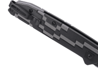 Полуавтоматический складной нож Hyperspeed, CRKT 7020, сталь 8Cr14MoV Black Oxide Coating, рукоять термопластик GRN