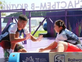 Определены победители международного турнира по мас-рестлингу компании «Железные дороги Якутии»