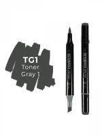 Маркер двухсторонний на спиртовой основе Sketchmarker Brush Цвет Тонированный серый 1