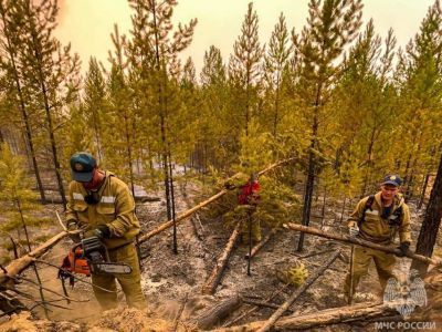 В Якутии ликвидировали 24 пожара