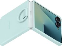 Клип-кейс Samsung Ring(Silicone) Z Flip7 Мятный