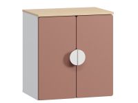 Шкаф детский Милна 2.5-60x64 Розовый