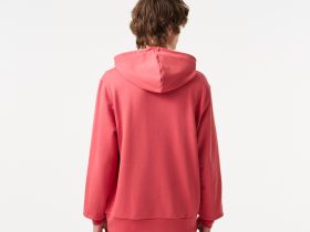 Мужская толстовка - худи Lacoste классического кроя из органического хлопка
