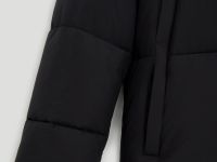 Утепленная куртка со съемным капюшоном