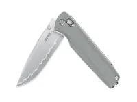 Складной нож SRM Terrier 258L-GK2, сталь 140Cr, рукоять G10, серый