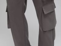 Брюки-карго с эластичным поясом