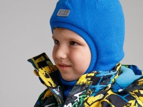 Шапка-шлем для мальчика