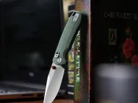 Складной нож Trivisa Butterfly-GM, сталь 14C28N, рукоять микарта