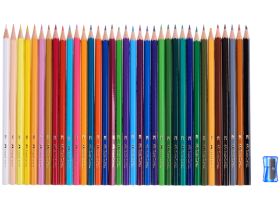 Набор карандашей цветных Faber-castell Eco "Замок" 36 цв + точилка в картоне