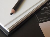 Блокнот для эскизов на спирали Fabriano "Sketch" Портрет А4 80 л 110 г твердая обложка