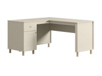 Письменный стол Велди 150x140 Светло-бежевый