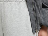 Трикотажные брюки свободного силуэта