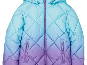 Куртка текстильная с полиуретановым покрытием для девочек