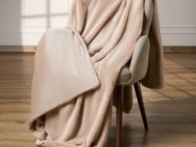 Плед Soft fur, бежевый