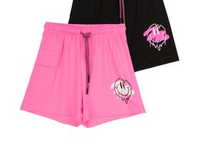 Шорты трикотажные для девочек, 2 шт в комплекте