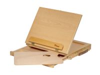 Мольберт настольный Pinax ТЕ-01A, планшетный с ящиком, бук