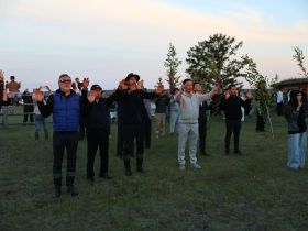 Встреча солнца на Ысыахе Туймаады в Якутске: как это было