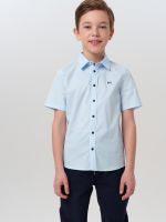 Рубашка текстильная для мальчиков (slim fit)