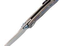 Складной нож Remette Kestrel, сталь S35VN, рукоять титан/Timascus