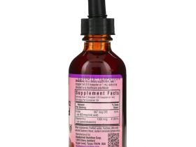 Bluebonnet Nutrition, Жидкий витамин B-12 и фолиевая кислота, натуральный малиновый вкус, 59 мл