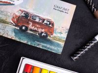 Набор масляной профессиональной пастели Малевичъ, 12 цветов