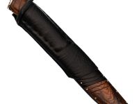 Авторский нож Коршун, сталь мозаичный дамаск, подарочная шкатулка