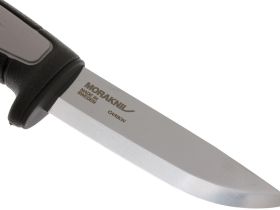 Нож с фиксированным лезвием Morakniv Robust, углеродистая сталь, рукоять резина/пластик