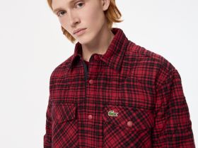 Мужская рубашка Lacoste свободного кроя