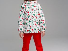 Шапка трикотажная для девочек