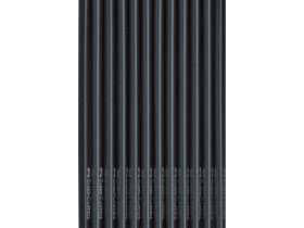 Набор карандашей цветных Faber-Castell "Black Edition" 12 цв., трехгран., черное дерево, картон