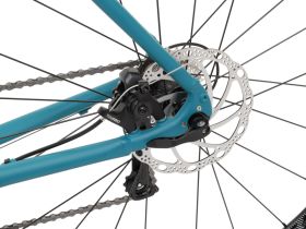 Шоссейный велосипед Welt R100 Disc, год 2024, цвет Синий-Зеленый, ростовка 20