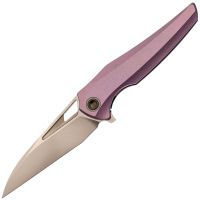 Складной нож TUOTOWN Magpie, сталь M390, рукоять Crystal Titanium Purple