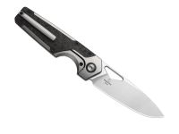 Складной нож Kizer Serpentine, сталь Elmax, рукоять титан/карбон, черный