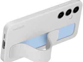 Клип-кейс Samsung Standing Grip S24 FE Серый