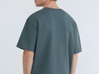 Базовая футболка из джерси, Зеленый