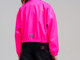 Куртка кожаная для девочек