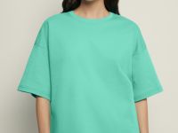 Оверсайз футболка из трикотажного интерлока