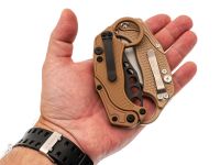 Складной нож Reate EXO-K, сталь N690, рукоять Tan Aluminum