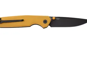 Складной нож Bestechman Velix, сталь 14C28N, рукоять G10, желтый