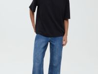 Оверсайз футболка из трикотажного интерлока