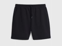 Базовые шорты из хлопка, Черный