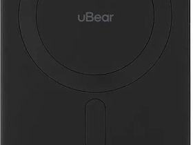 Внешний аккумулятор uBear Slide Magnetic, 10000mAh, Qi2 черный