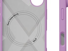 Клип-кейс VLP Aster для Apple iPhone 16 с MagSafe Розовый