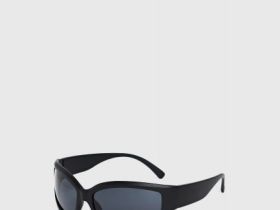 Солнцезащитные очки в спортивном стиле, Черный