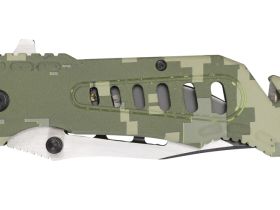 Нож складной Stinger FK-008H, сталь 3Cr13, рукоять алюминий